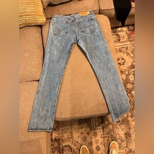 Levi's Light Blue Straight Leg Women's Jeans